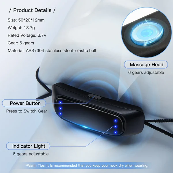 Smart Muscle Tightening & Anti-Snoring Chin Strap Device - For Sleep Apnea