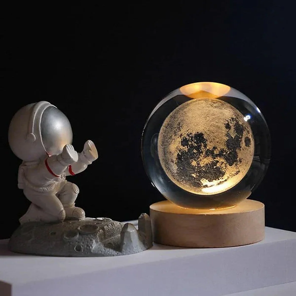 3D Engraved Light Ball - Night Light, 11 Designs