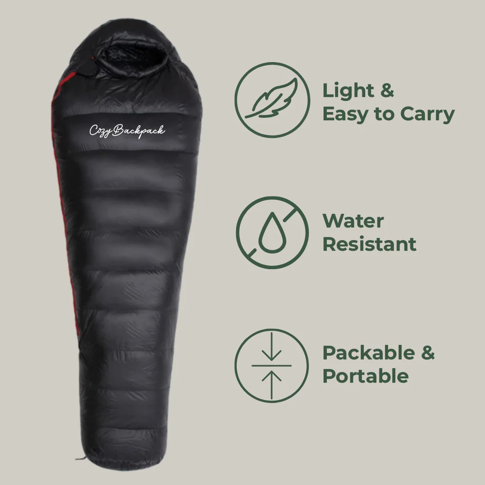 CozyBackpack 4-Season Sleeping Bag