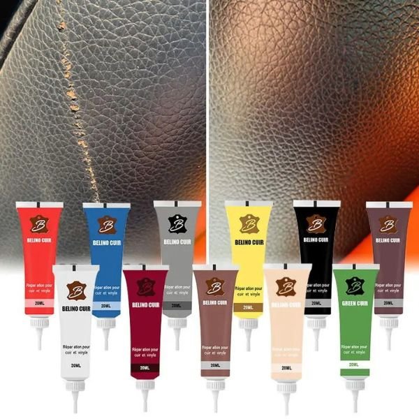 Leather repair gel