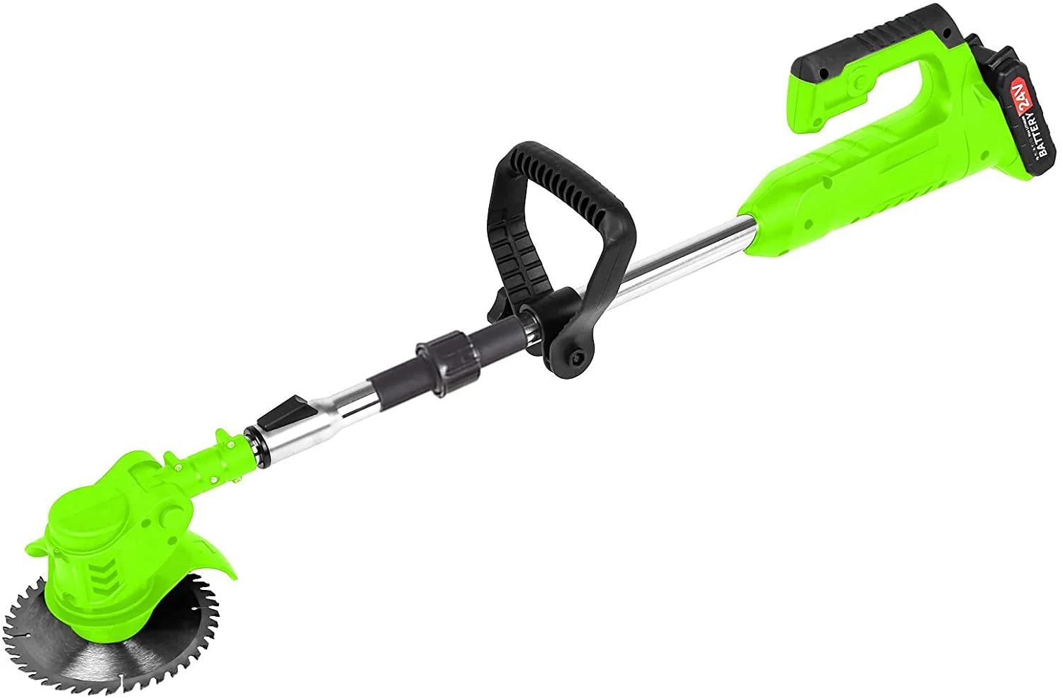 Cordless Grass Trimmer | 24V Electric Weed Eater With 6-Inch Blade
