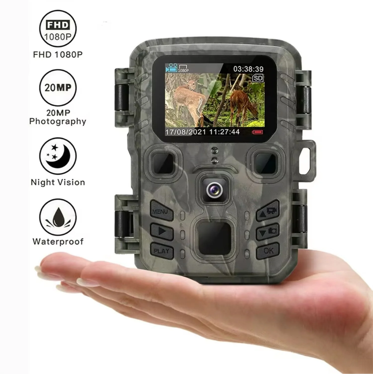 TrailVision High Precision 4G Hunting Camera - Capture every movement!