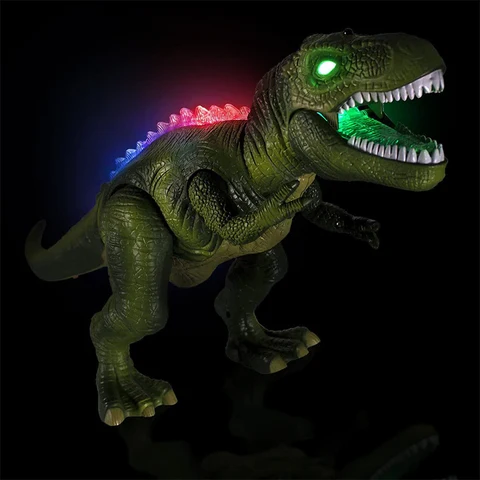 Interactive Dinosaur Toy with LED lighting