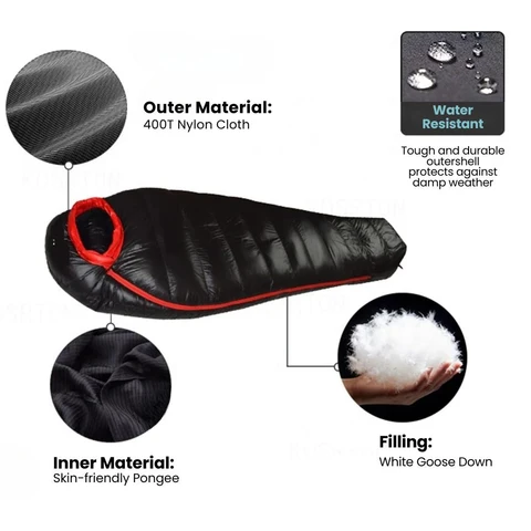 Image of the winter sleeping bag