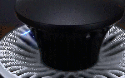 Indoor LED Mosquito Killer Lamp, 19 cm, with UV light and USB power