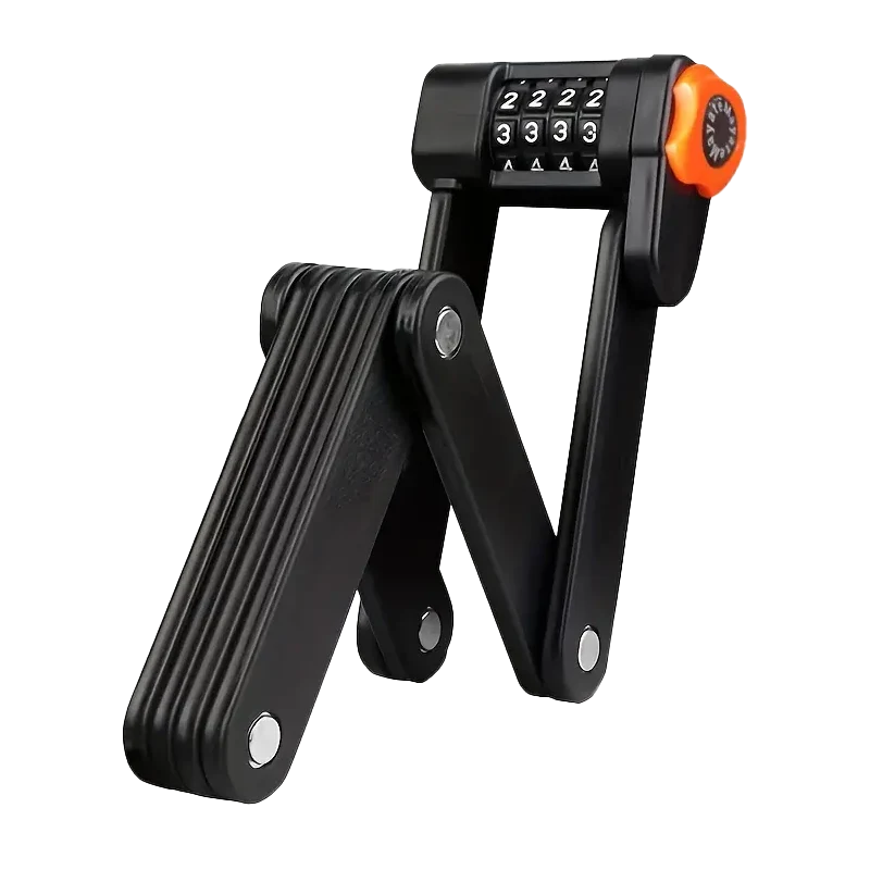 ViosChain Military-Grade Folding Bike Lock - Keyless Security