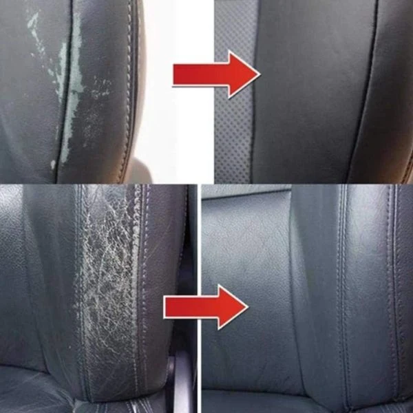 Faux leather repair resin