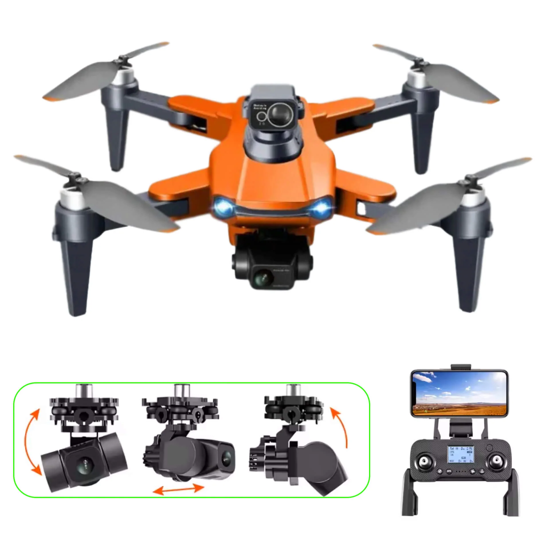 Advanced RG106 Pro Drone with GPS & 8K Video