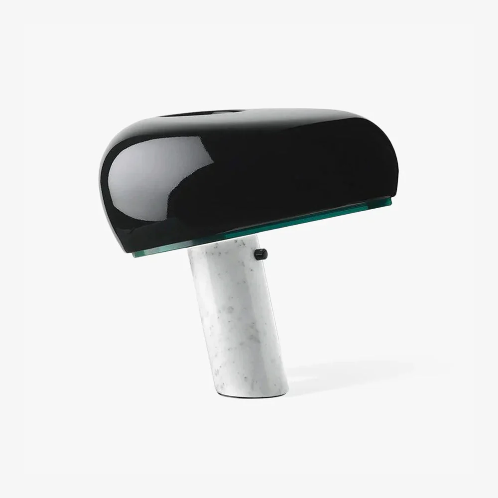 Nucleus Marble Table Lamp — Contemporary Design Silhouette
