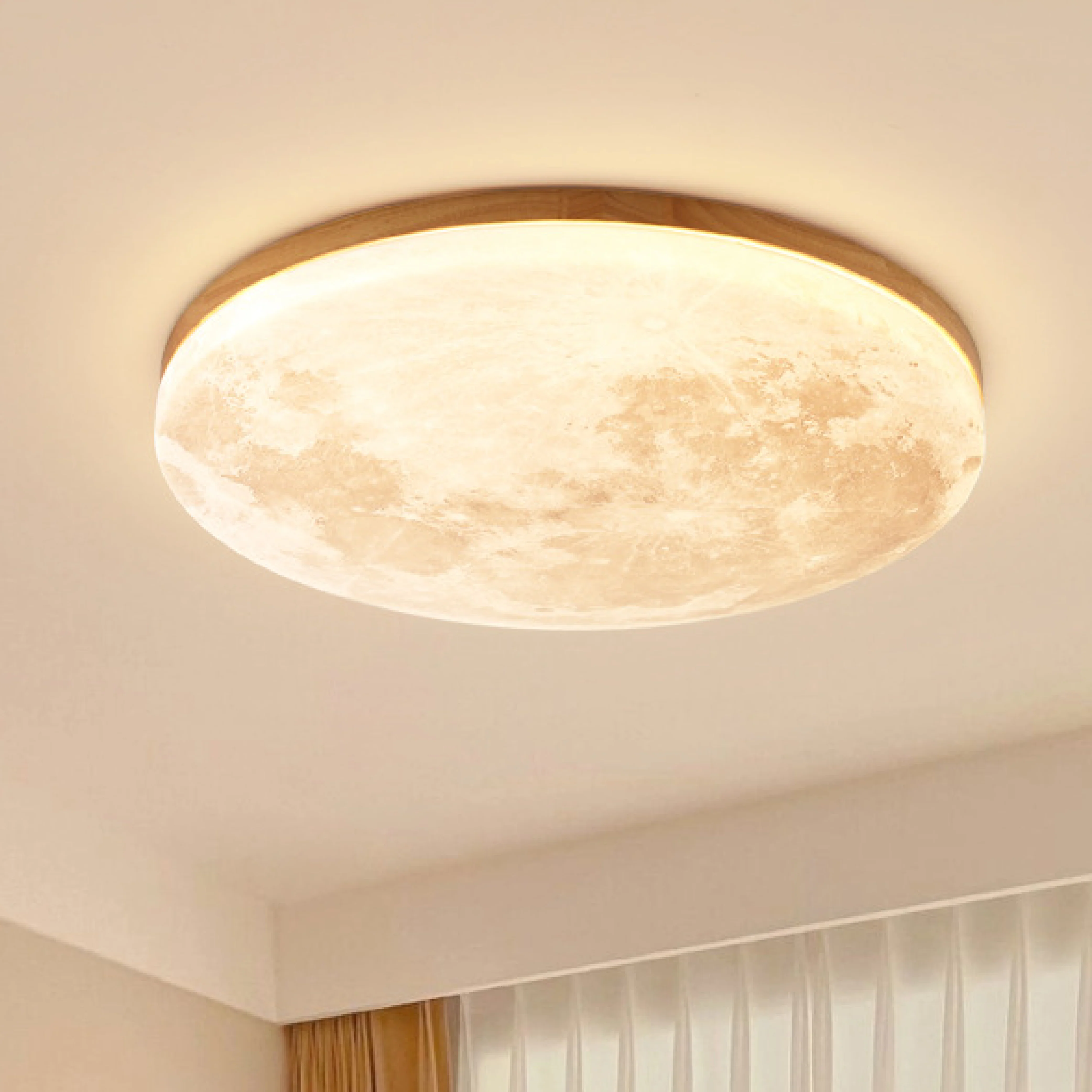 Modern Moon Ceiling Light