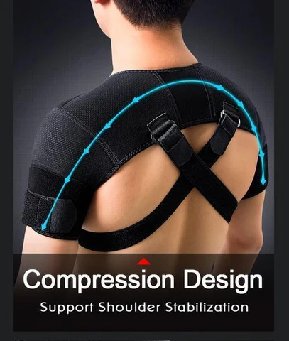 Durable Shoulder Support With Removable Straps
