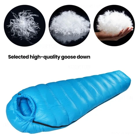 Further details of the winter sleeping bag