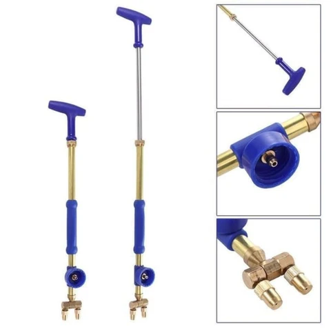 BrassFlow brass garden hand sprayer, adjustable nozzle, leak-proof, fits universal bottles