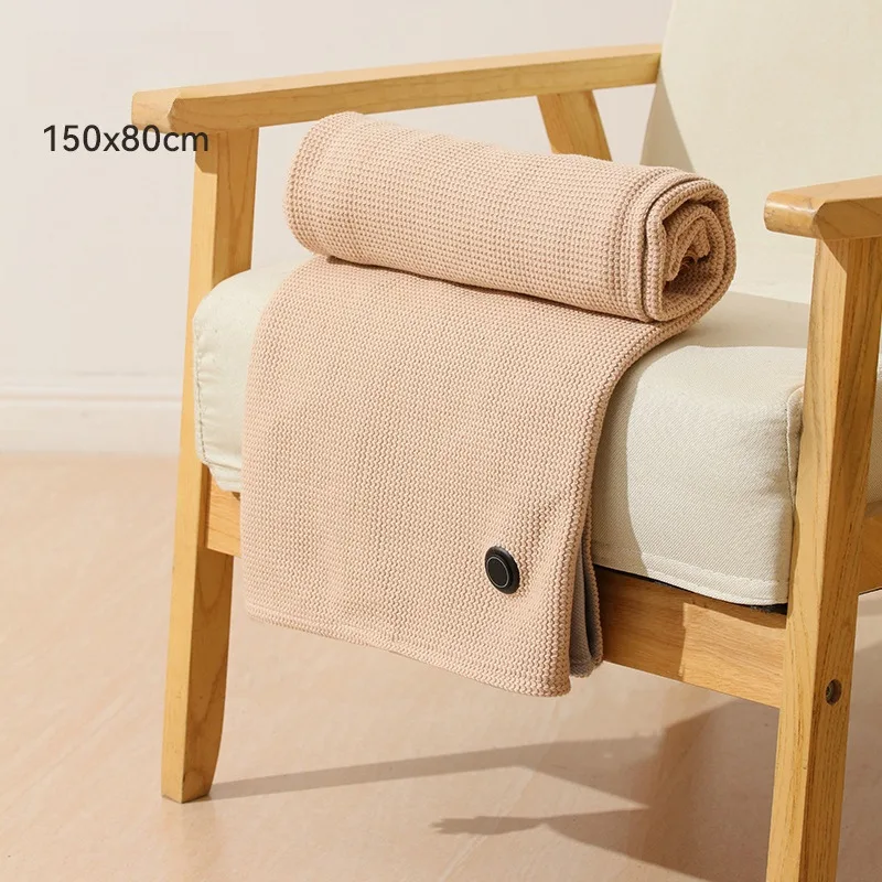 Heated Throw | Electric Heated Shawl Blanket with USB Heating for Sofa, Office, Travel & Camping | Washable Wearable Cape, Multi Temperature