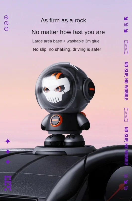 Astronaut Skull Car Air Freshener
