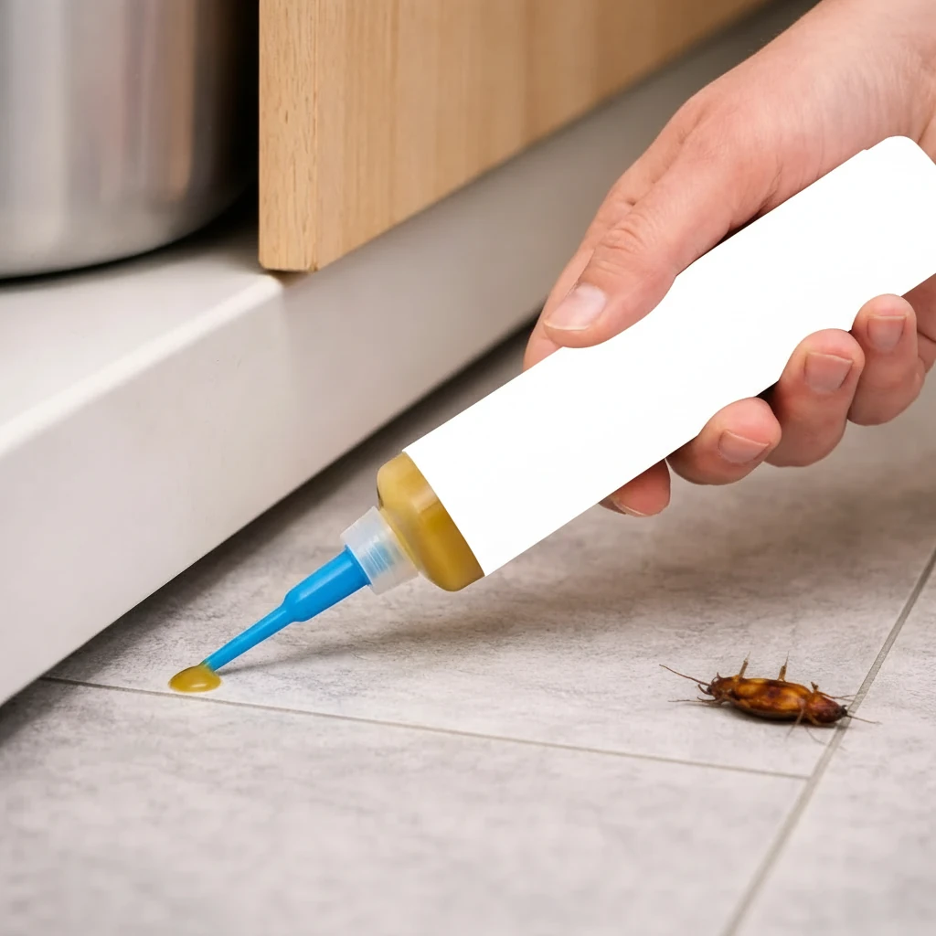 Indoor Pest Control Gel Syringe Cockroach Elimination