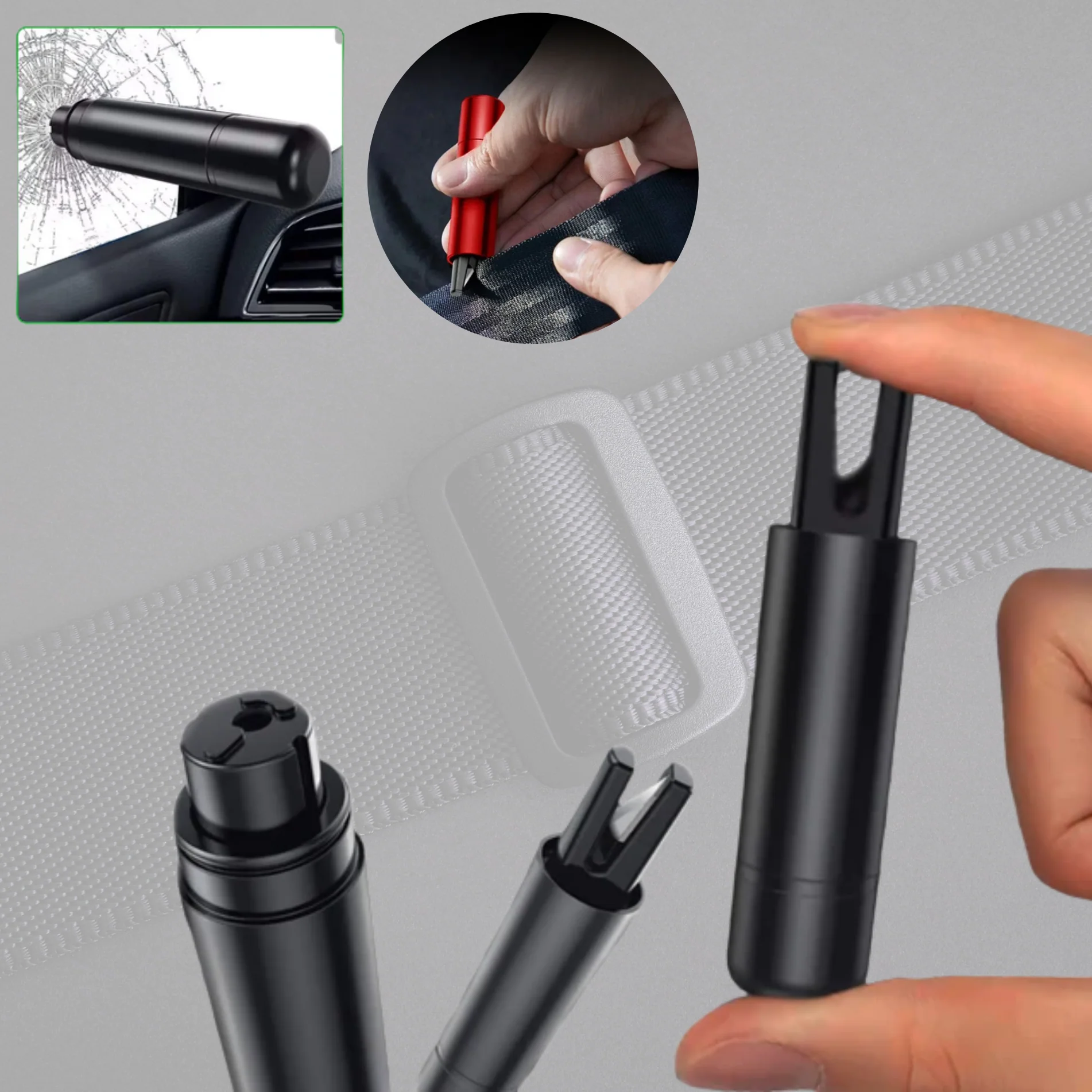 Car Safety Hammer – Essential Auto Escape Tool & Window Breaker for Emergency Situations