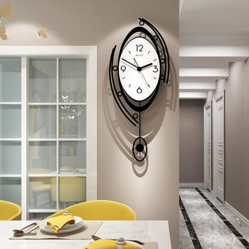Retro Vinyl Record Wall Clock – Unique Music-Themed Home Décor for Vintage Style Lovers