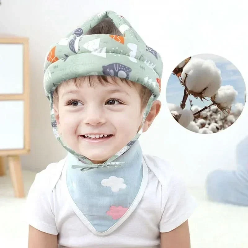 CARTOONSAFE – Mesh safety helmet for infants and toddlers with adjustable impact protection