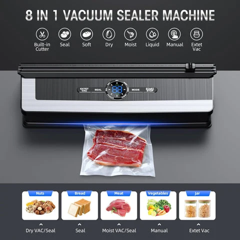 Vivolux 8-in-1 Vacuum Sealer in use