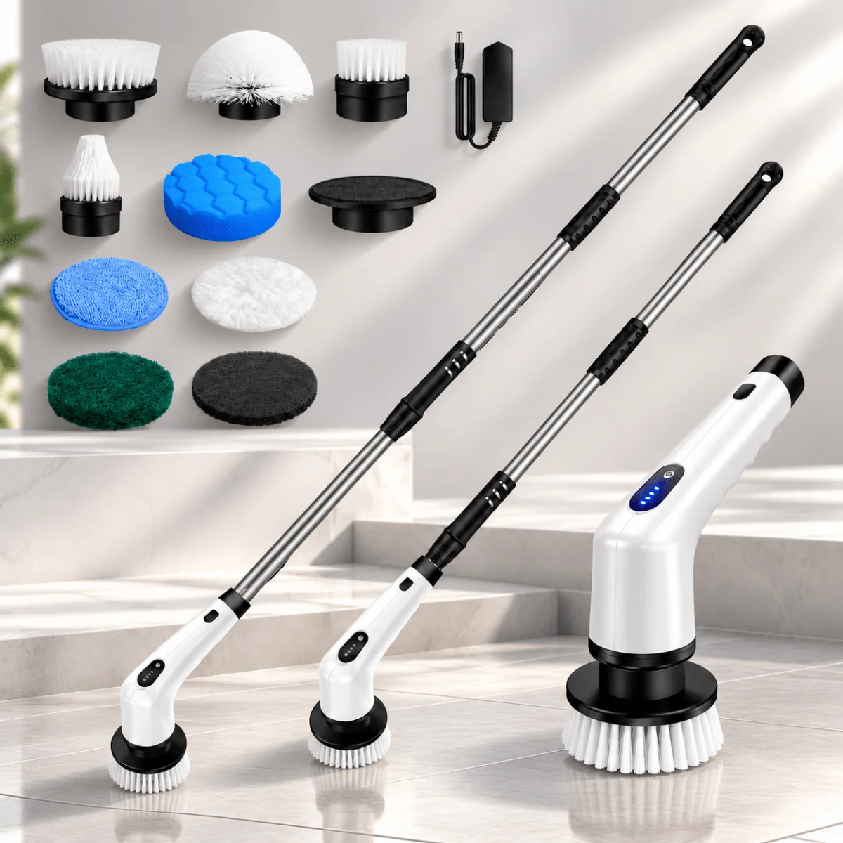 Showery® EasyScrub Cordless Electric Bathroom Cleaner