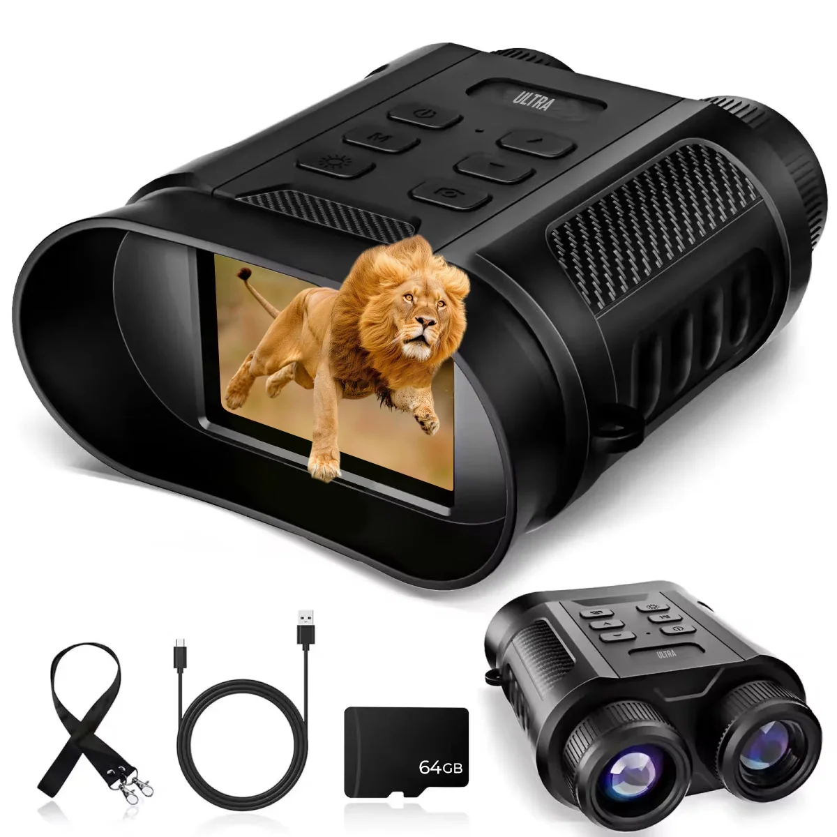 Ultra HD Night Vision IR Binoculars