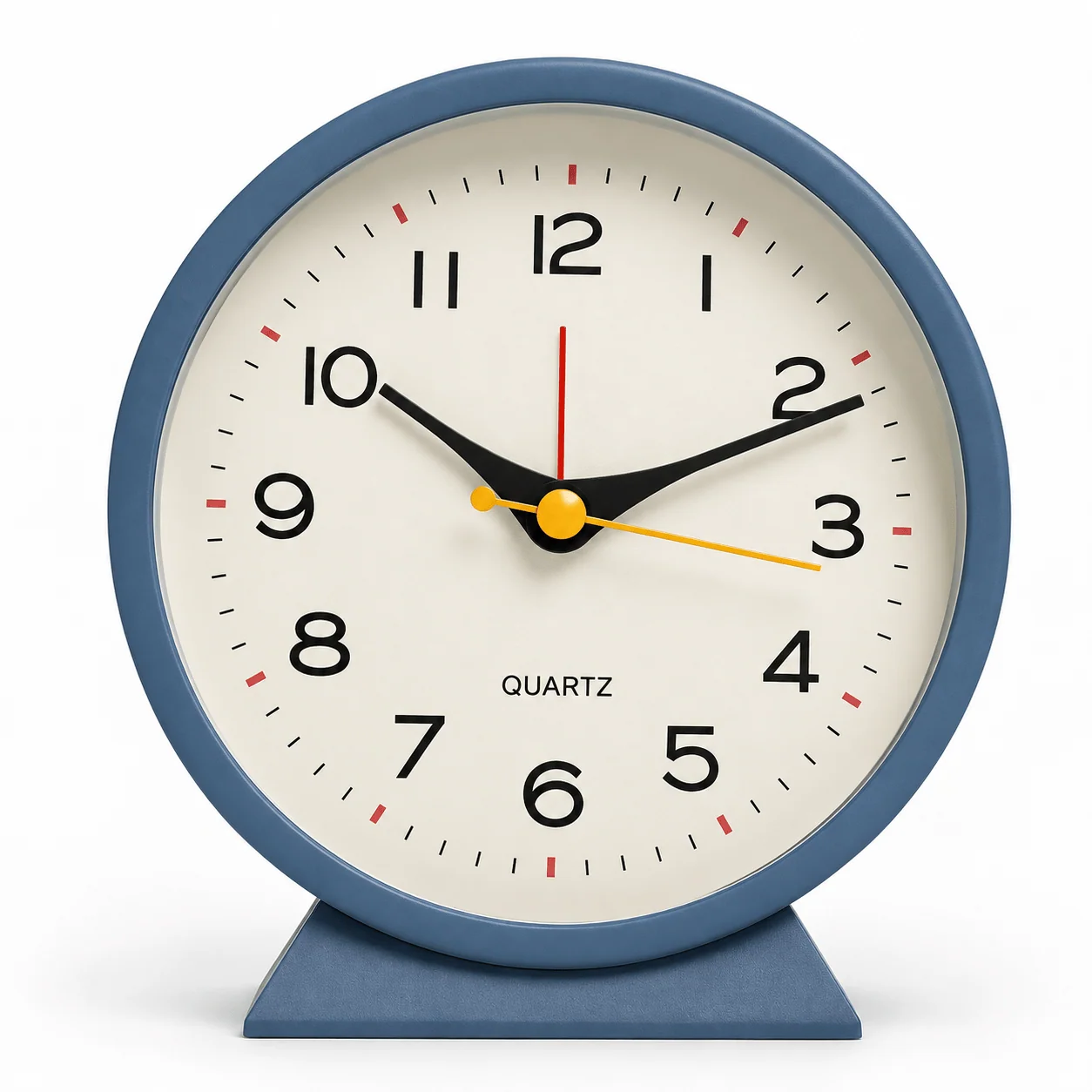Classic Twin Bell Silent Alarm Clock
