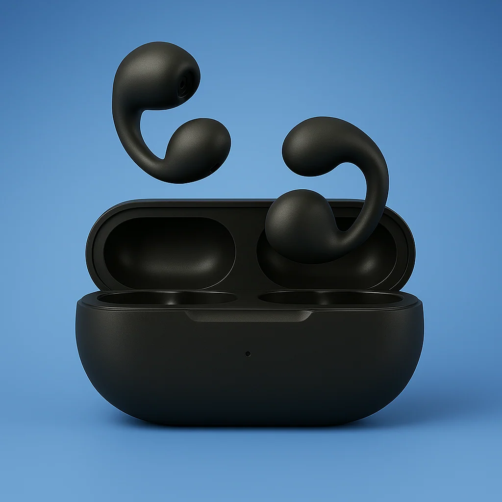 SoundStride | Bone Conduction Headphones – Open-Ear Safety – Sweatproof & Wireless – For Running & Gym