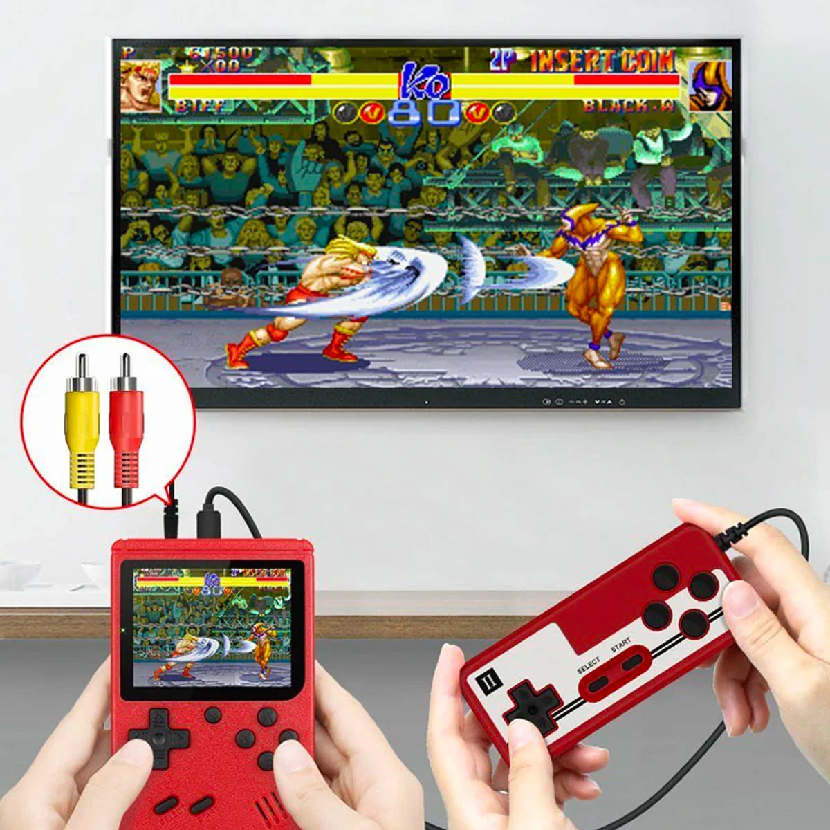 Retro Gaming Console featuring 400 games