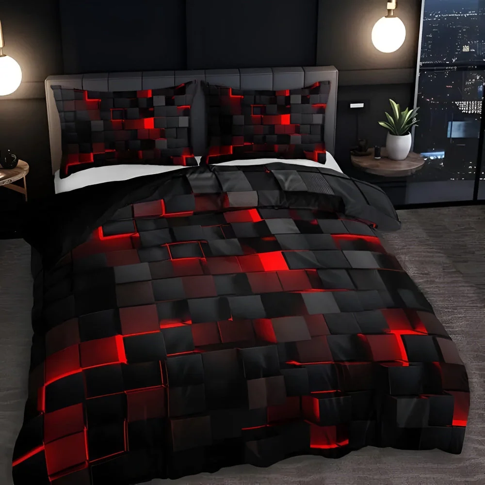 Soft and breathable bed cover for all seasons – 3 pieces