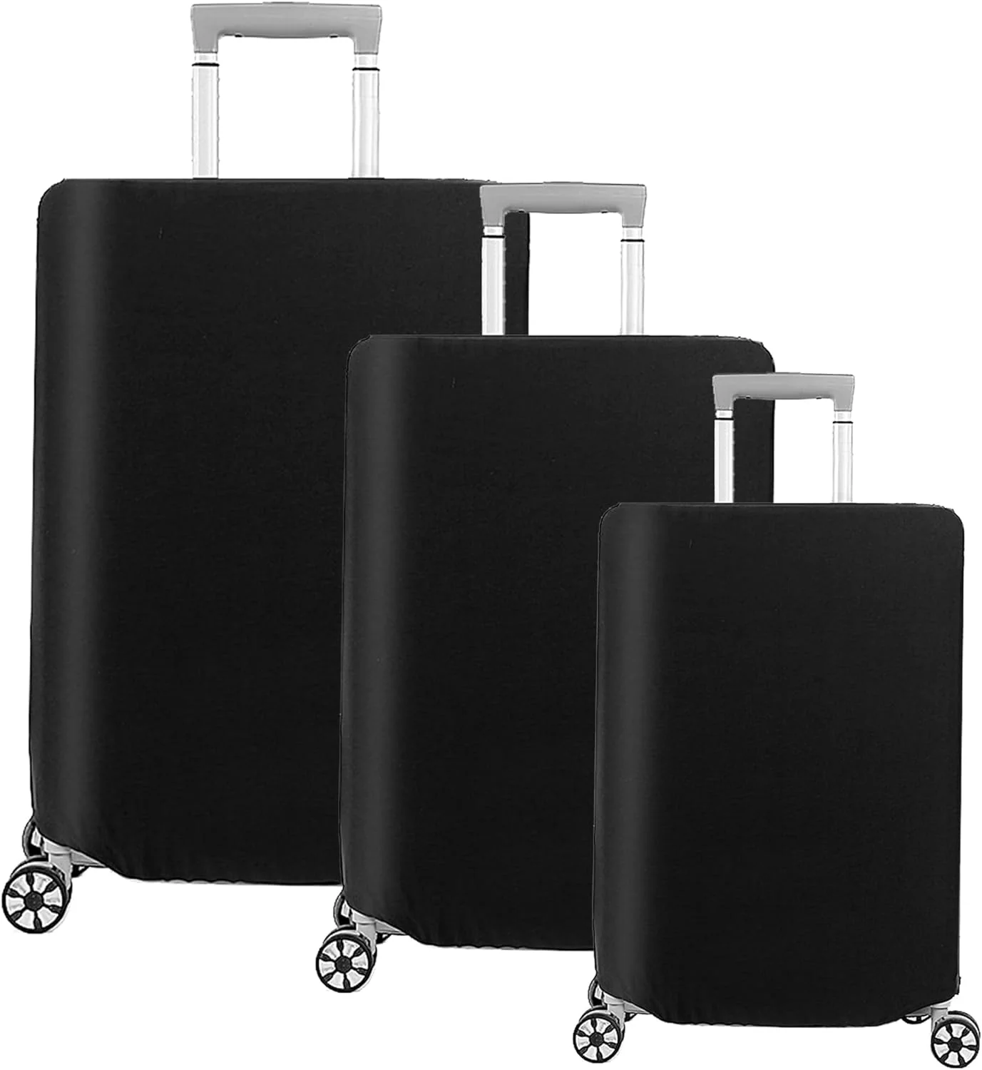 Unisex 3-Piece Anti-Tear Luggage Cover Set