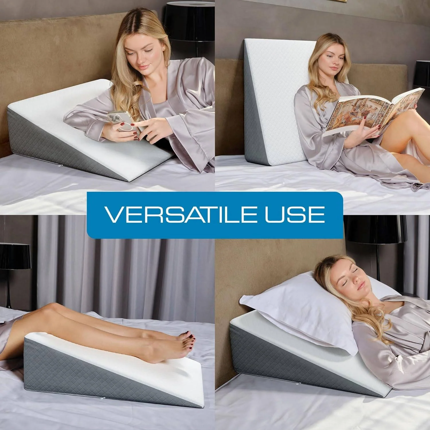 Foam wedge pillow with specifications