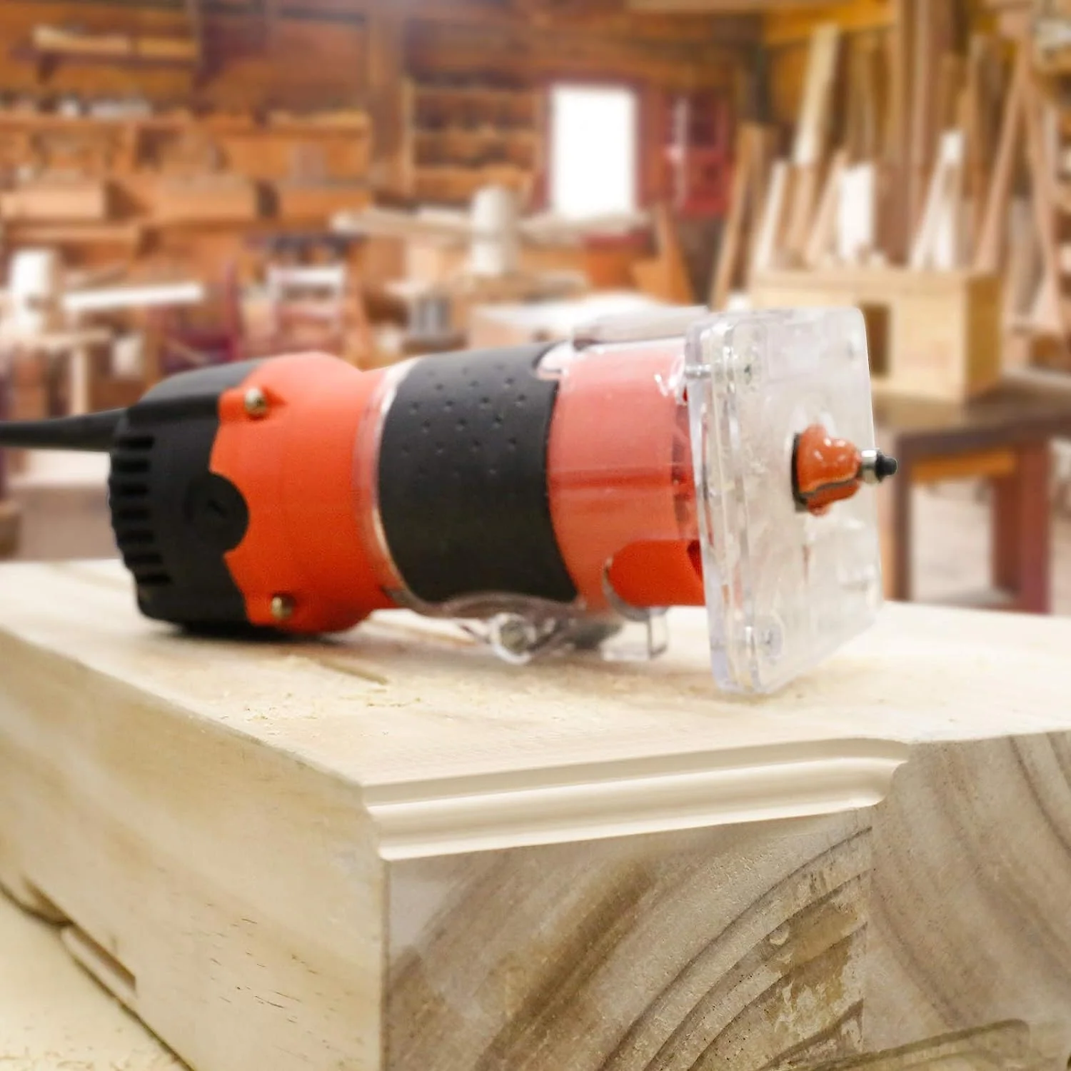 6.5-Amp 1.25 HP Compact Wood Palm Router