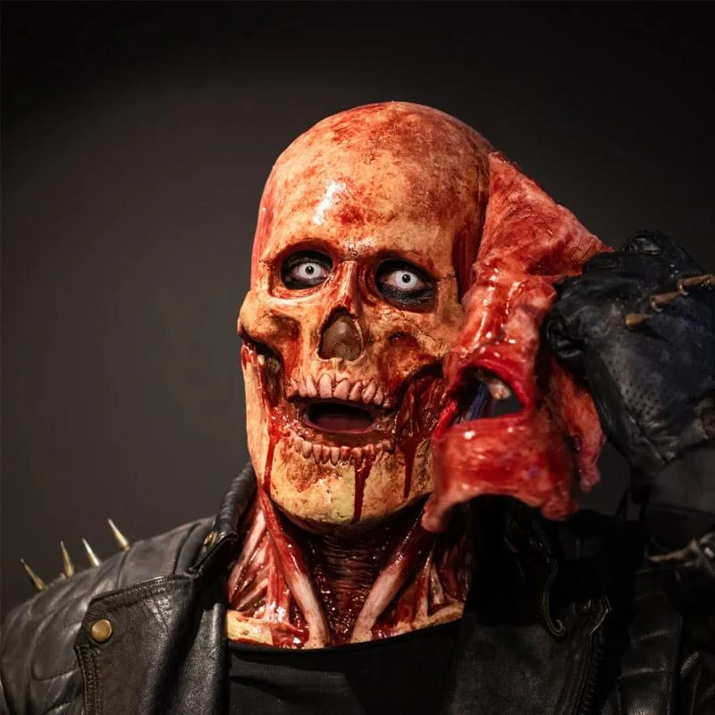 Halloween Double-Layer Skull Mask