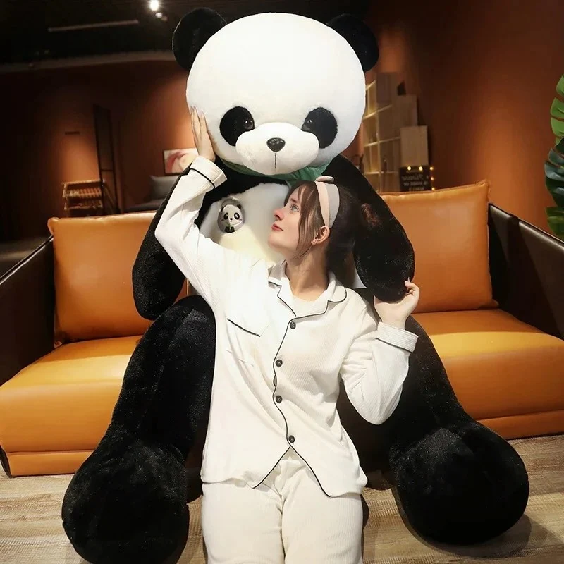 Giant panda plush skin shown in a large size