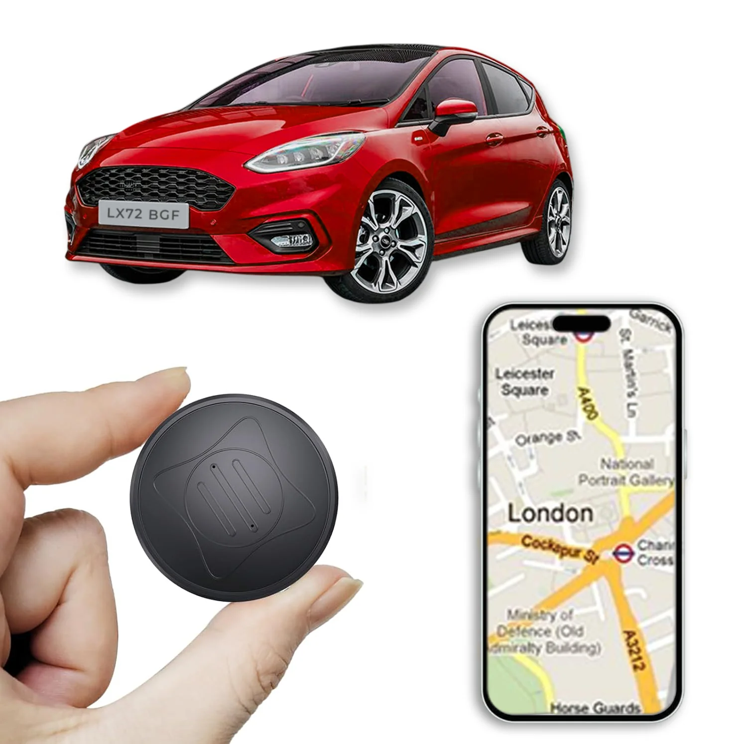 Trackify GPS Tracker – Real-Time 4G LTE Vehicle & Asset Locator