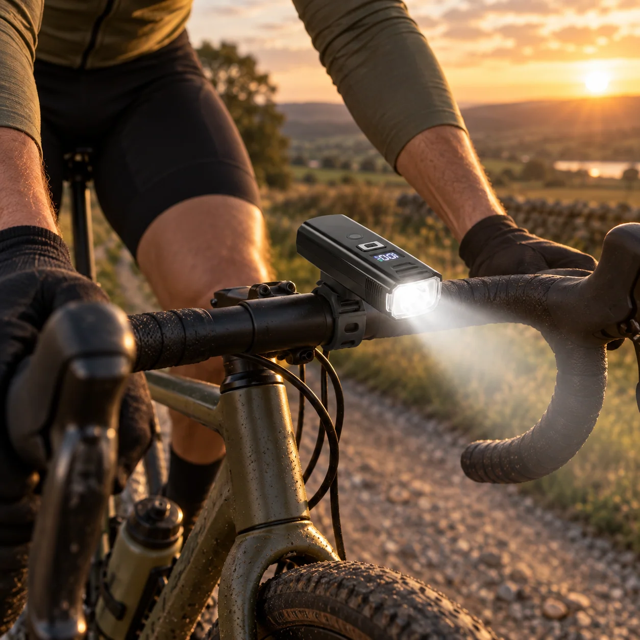 Luminaride Rechargeable Led Light Bike Headlight