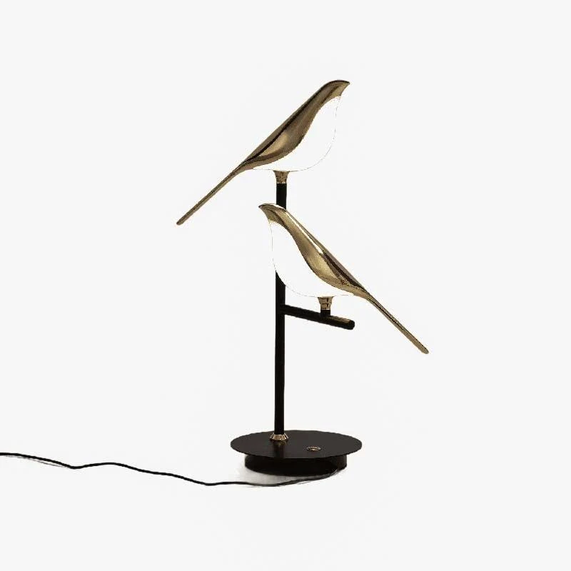 SOAR – Golden Bird LED Table Lamp / Elegant Nordic Bedroom Light