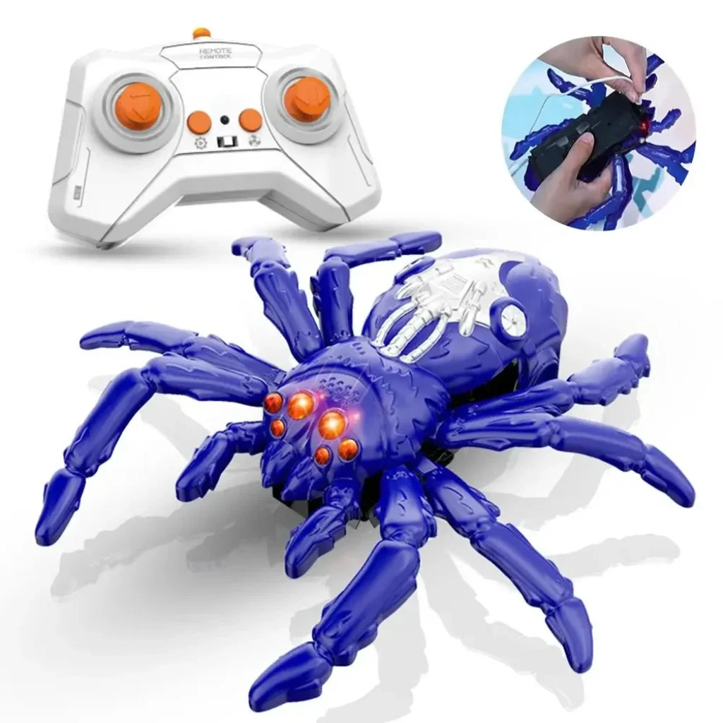 Halloween Toys Remote Control Spider Decoration Jumping - Image 2