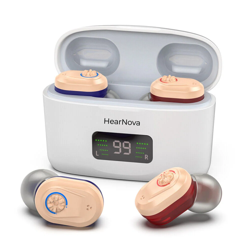 HearNova Invisible Rechargeable Hearing Aids