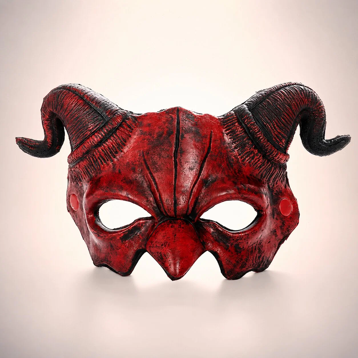 Demon Mask with Horns