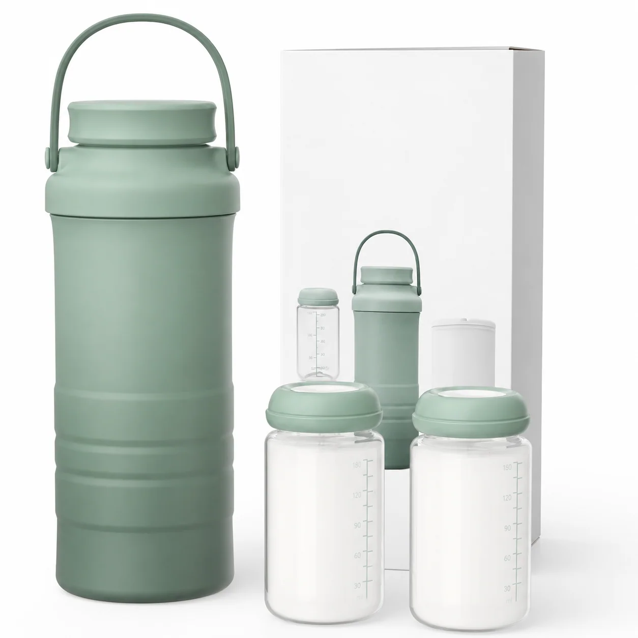 Portable Breast Milk Cooler Insulated Container