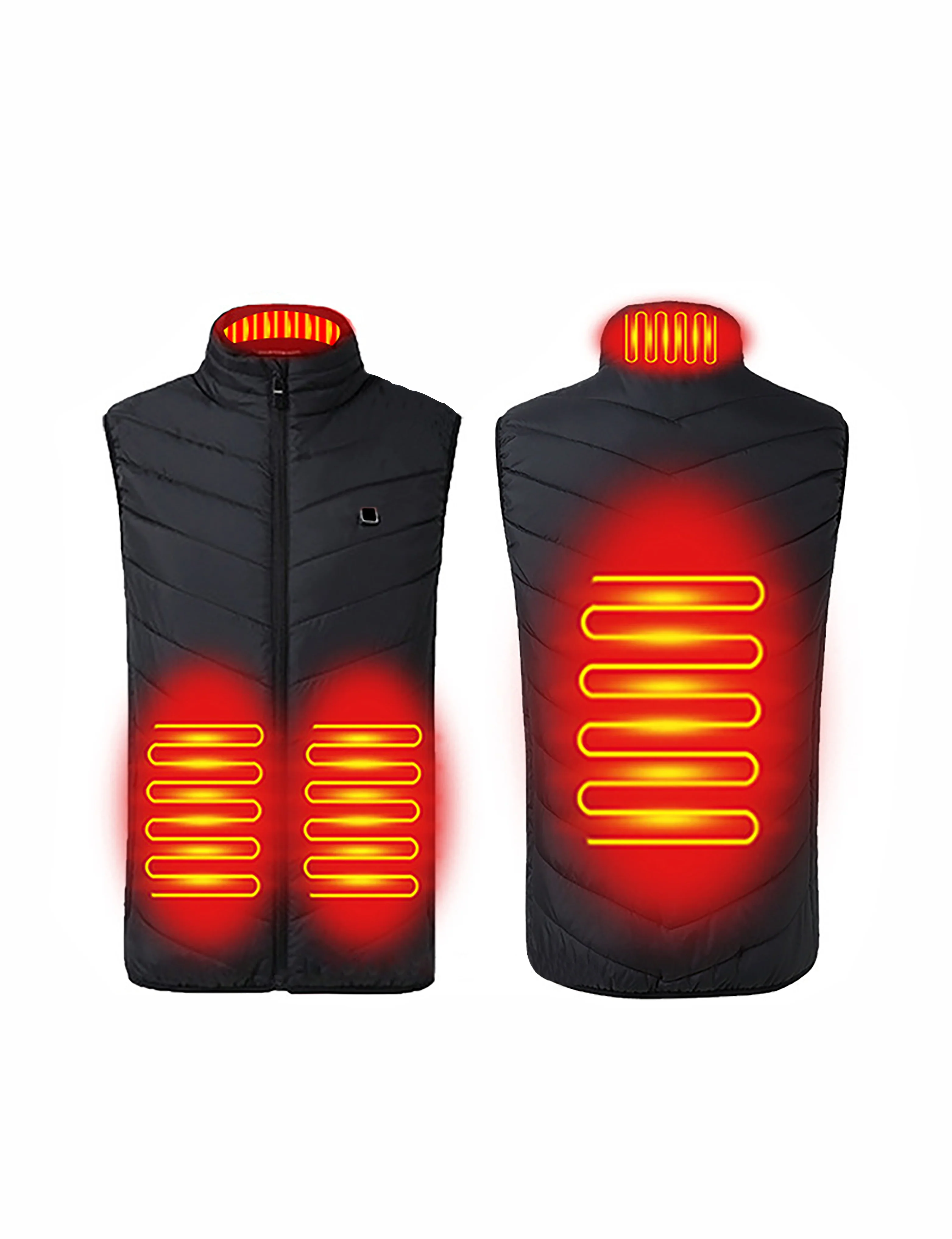 Unisex Electric 11 Areas Heated Vest Heated gilet - Waterproof