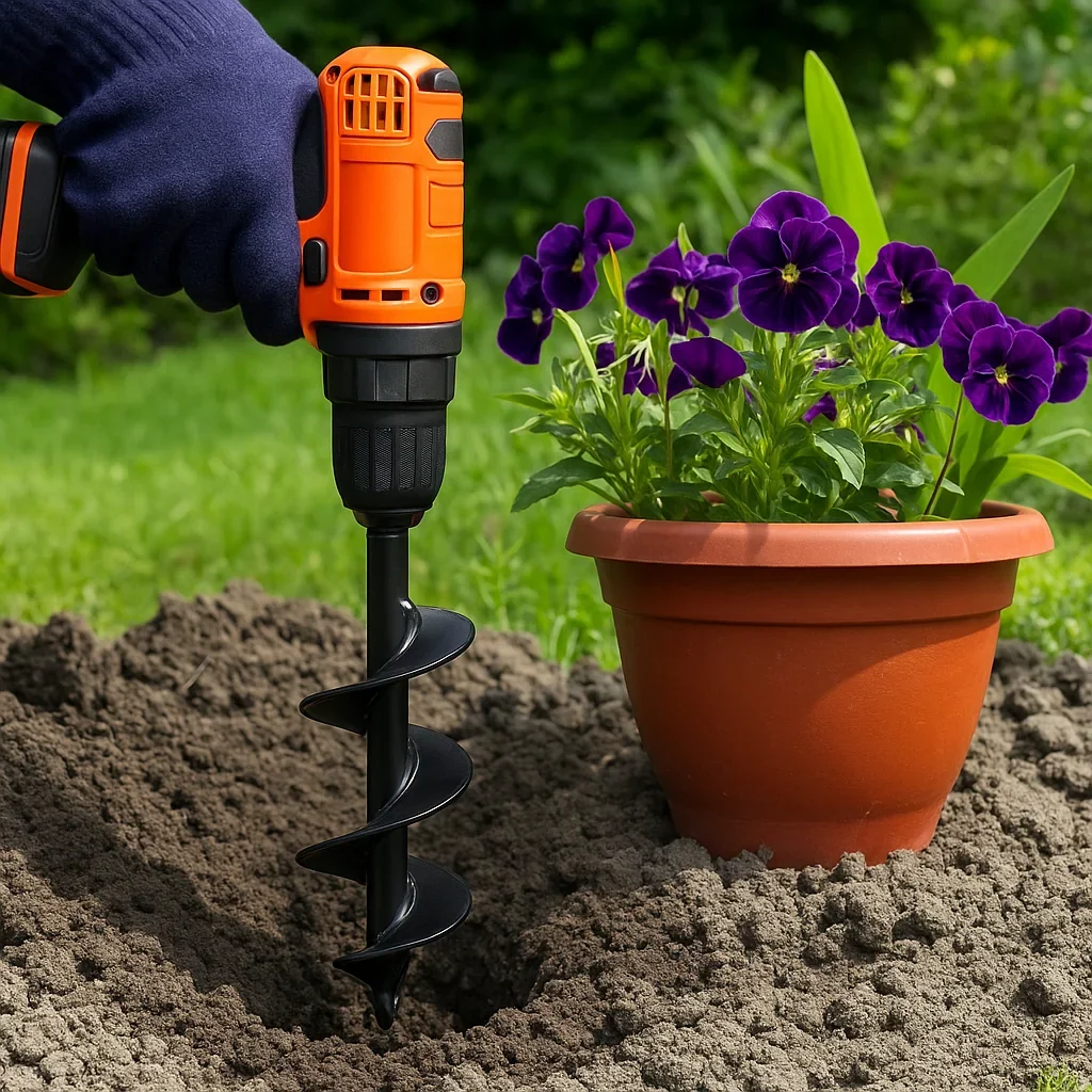 SoilBuster garden auger drill bit