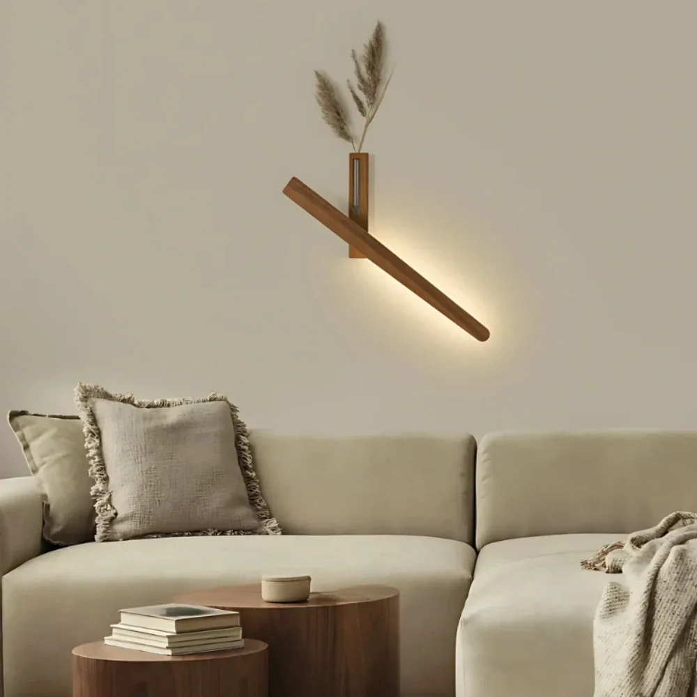 Wall Lights with Built‑In Vase & Adjustable Glow