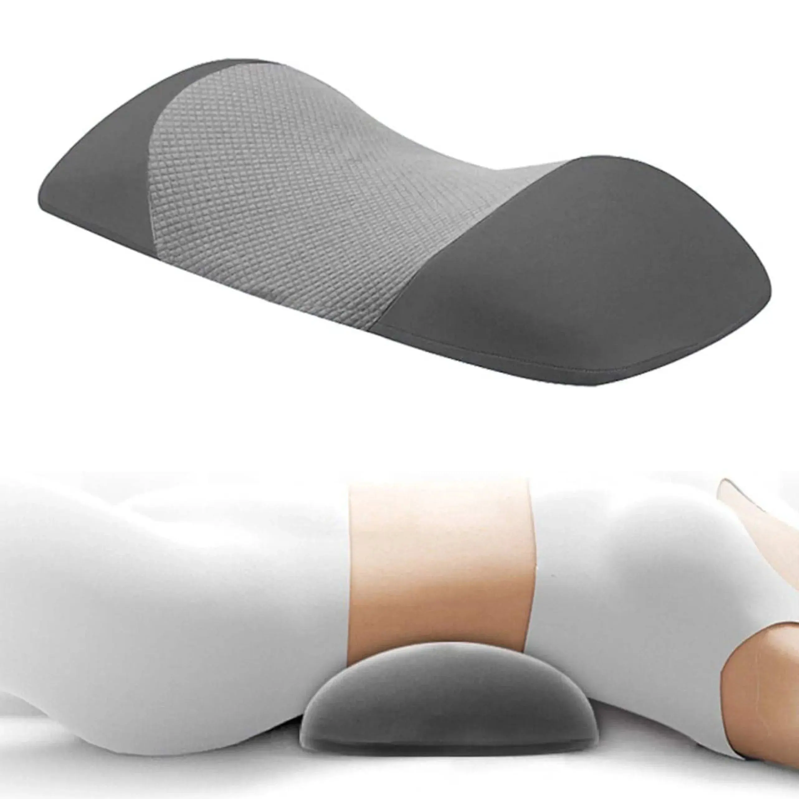 WH-b0b8c1e8bfbd8360bf3daaf10f593fec95f35fd88461c3f7a91c0a661e816c4f ® Memory Foam Lumbar Support Cushion - Image 1