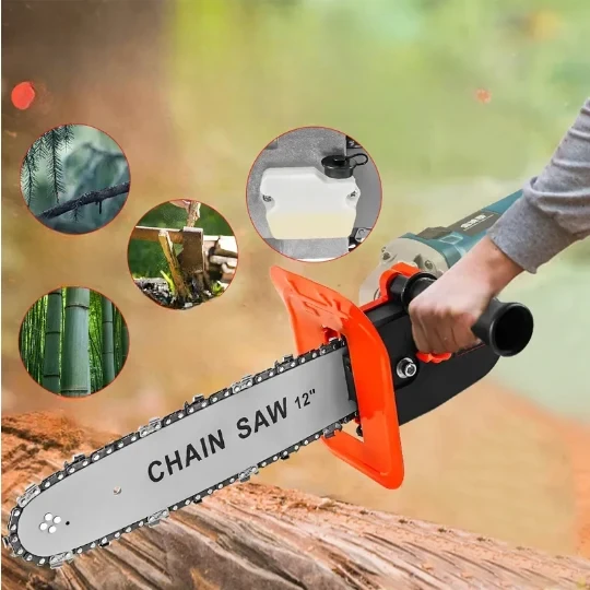 Chainsaw Angle Grinder Converter
