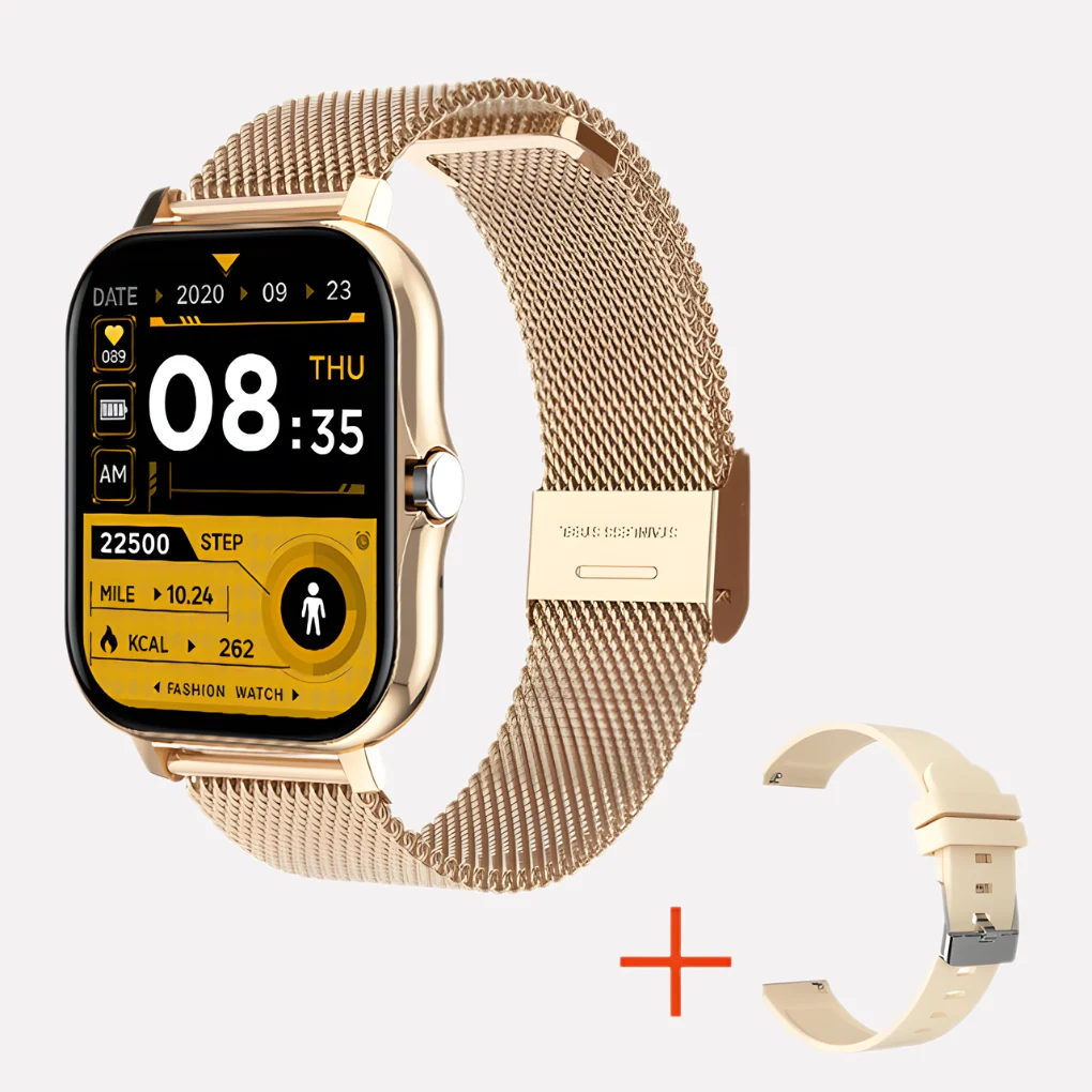 Smartwatch with GPS, Fall Detection & SOS for Safety