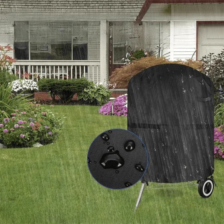 Premium barbecue cover for all-round weatherproof protection -