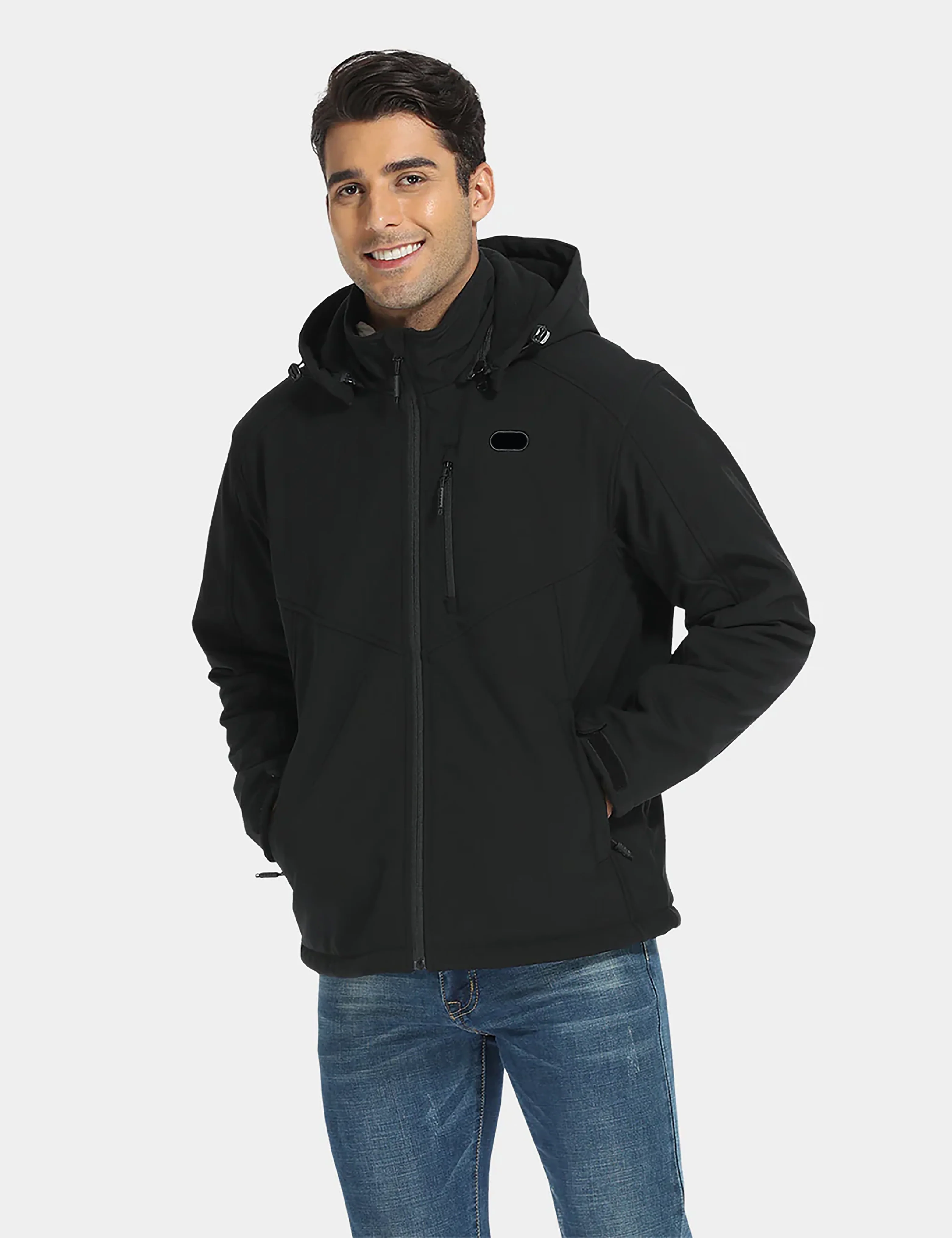 Unisex Electric 11 Areas Heated Dual Control Jacket